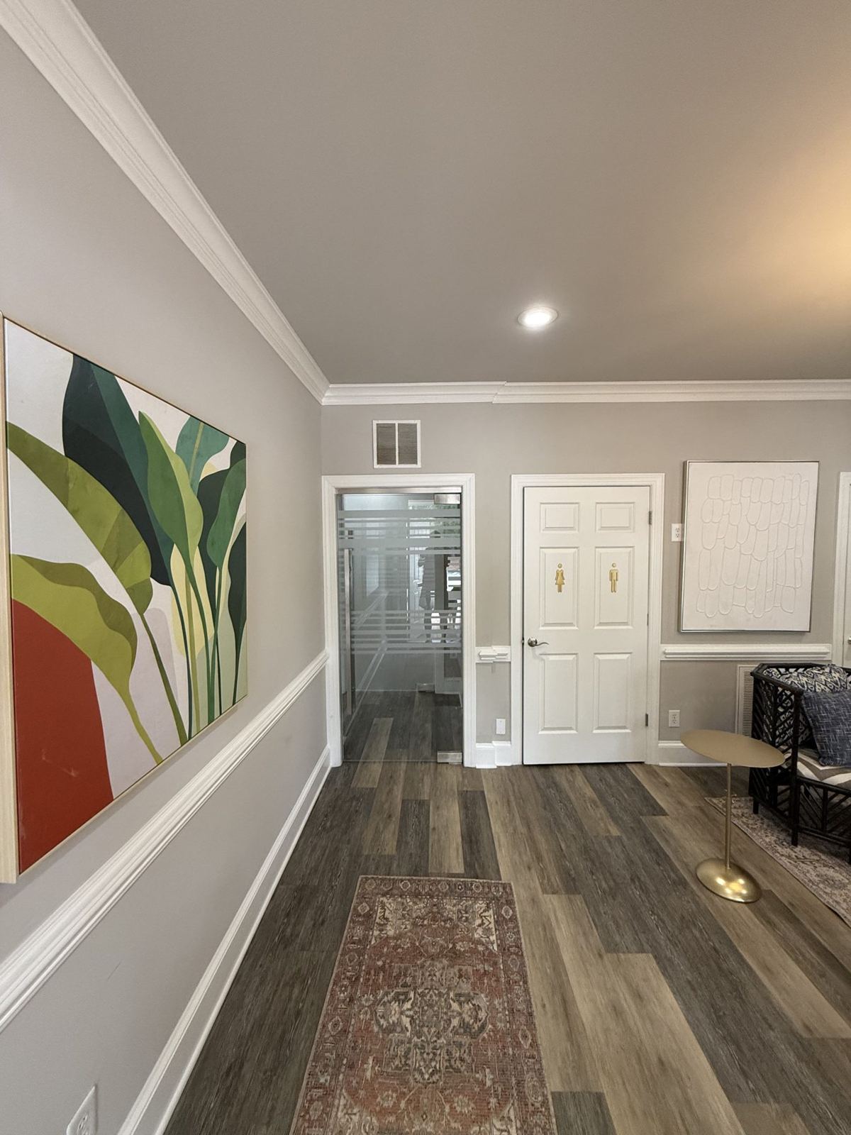The main hallway